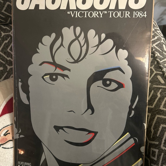 Vintage 1984 Michael Jackson beat it shirt screen stars medium & SEALED POSTER - Picture 6 of 8